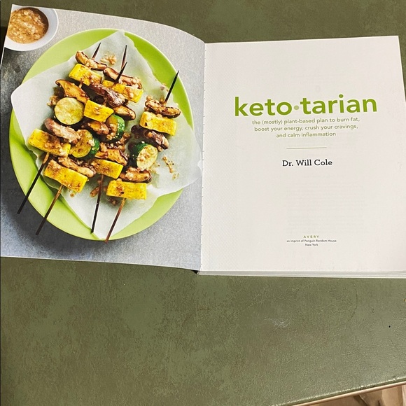 KETO TARIAN Mostly Plant Based Plan to Burn Fat Boost Energy by DR WILL COLE - Picture 4 of 10